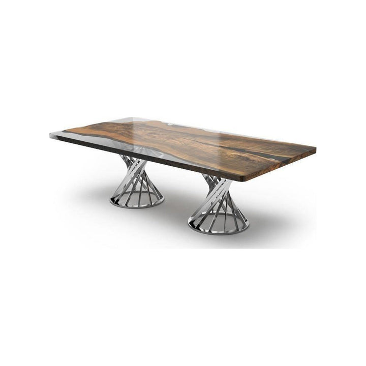 Panaro Walnut Wood Dining Table Arditi Collection
