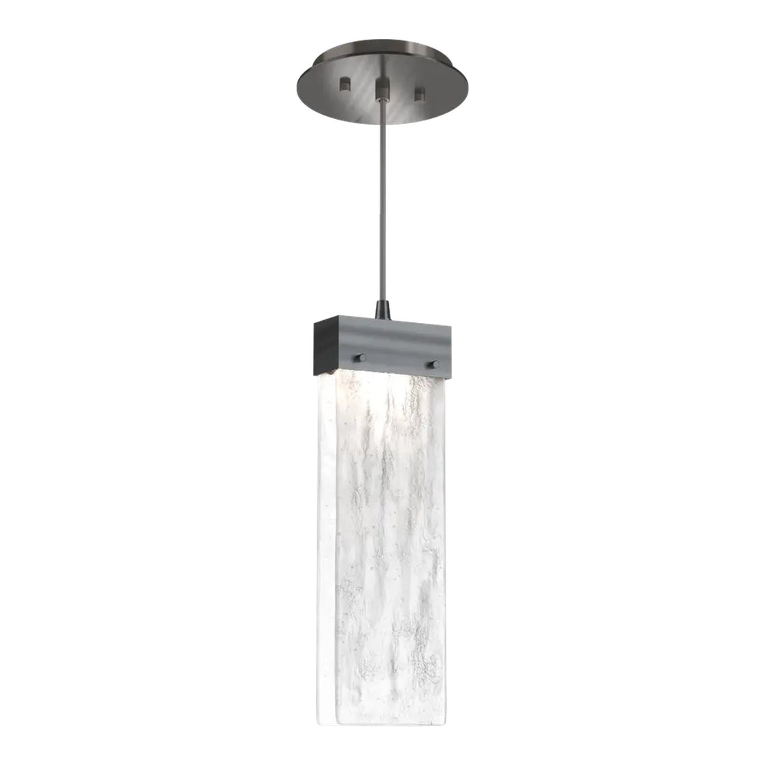 Parallel Pendant by Hammerton Studio in Gunmetal on adjustable cord