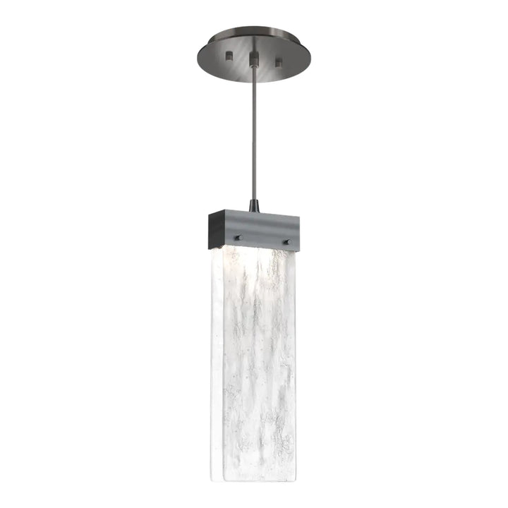 Parallel Pendant by Hammerton Studio in Gunmetal on adjustable cord
