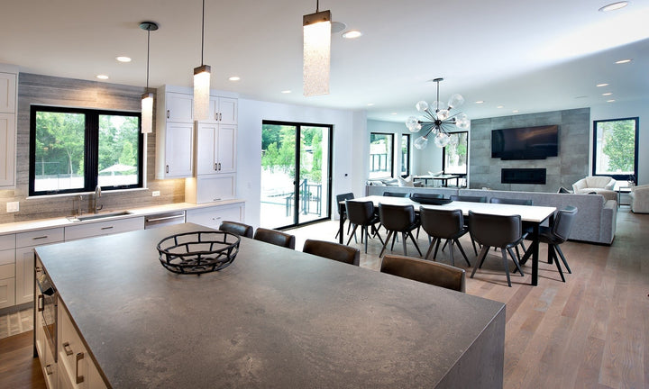 Parallel Pendant by Hammerton Studio in a styled interior
