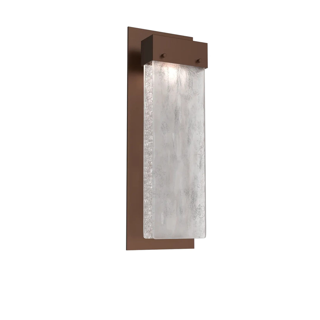 Parallel Sconce by Hammerton Studio in Burnished Bronze