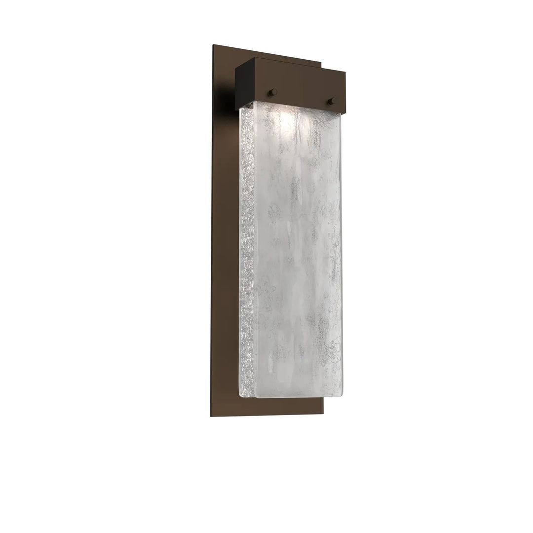 Parallel Sconce by Hammerton Studio in Flat Bronze