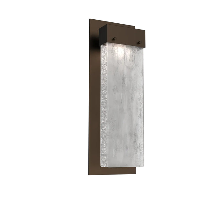 Parallel Sconce by Hammerton Studio in Flat Bronze