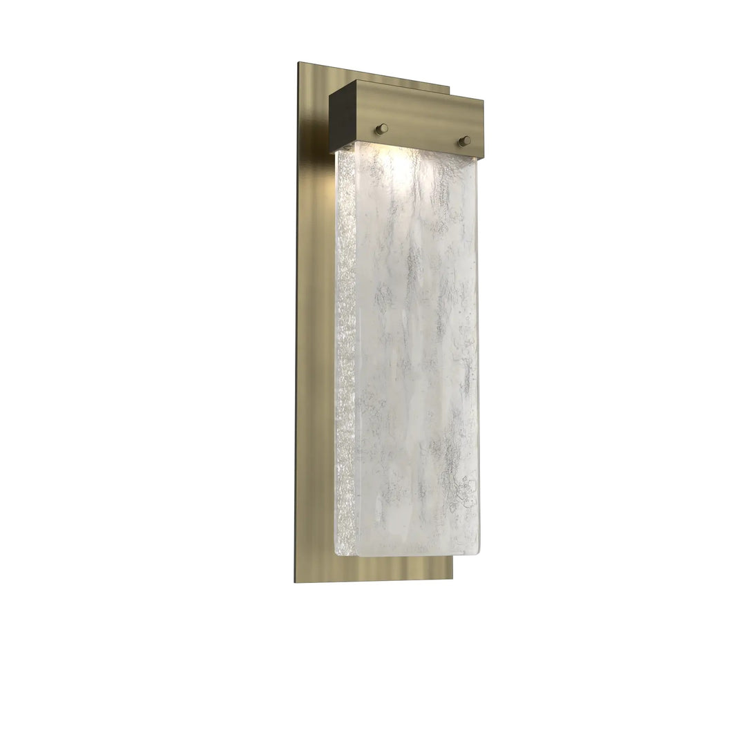 Parallel Sconce by Hammerton Studio in Heritage Brass