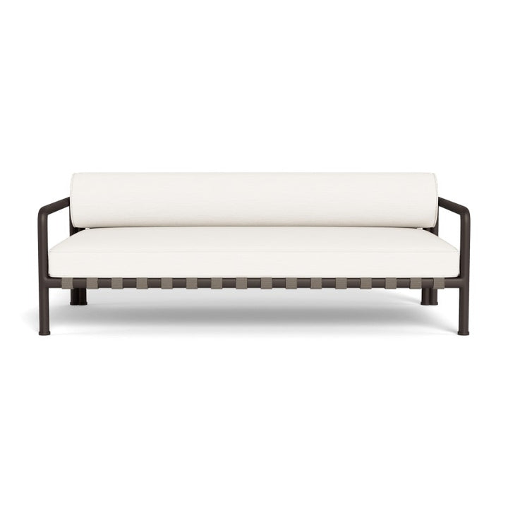 Parker 2 Seat Sofa by Harbour in Aluminum Bronze
