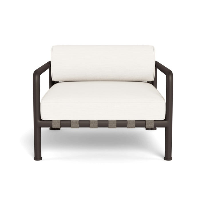 Parker Lounge Chair by Harbour in Aluminum Bronze