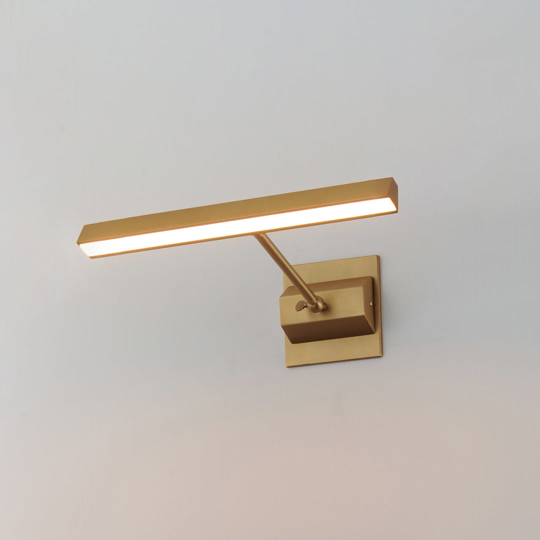 Pasha 23" LED Picture Light by ET2 Lighting, styled view 7
