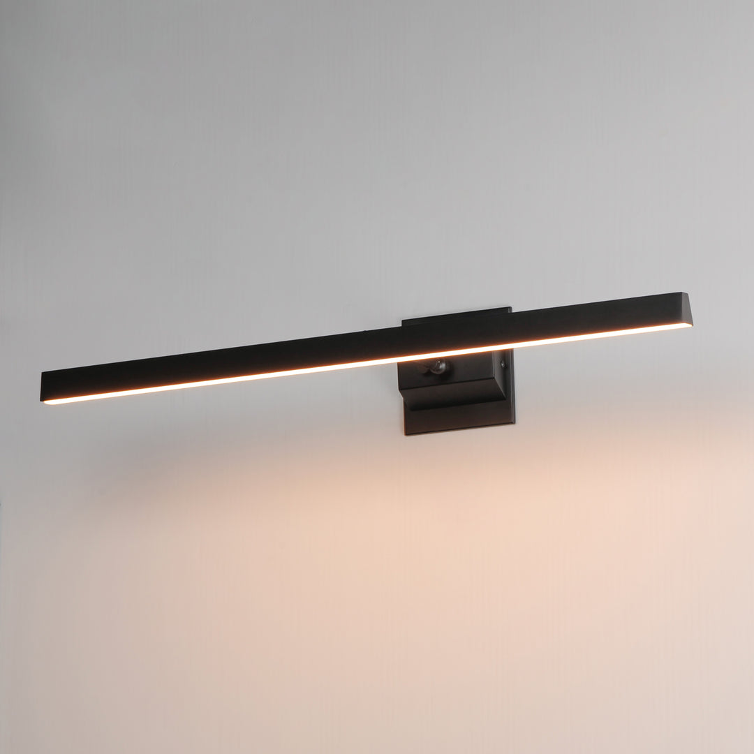 Pasha 30" LED Picture Light by ET2 Lighting, styled view 4