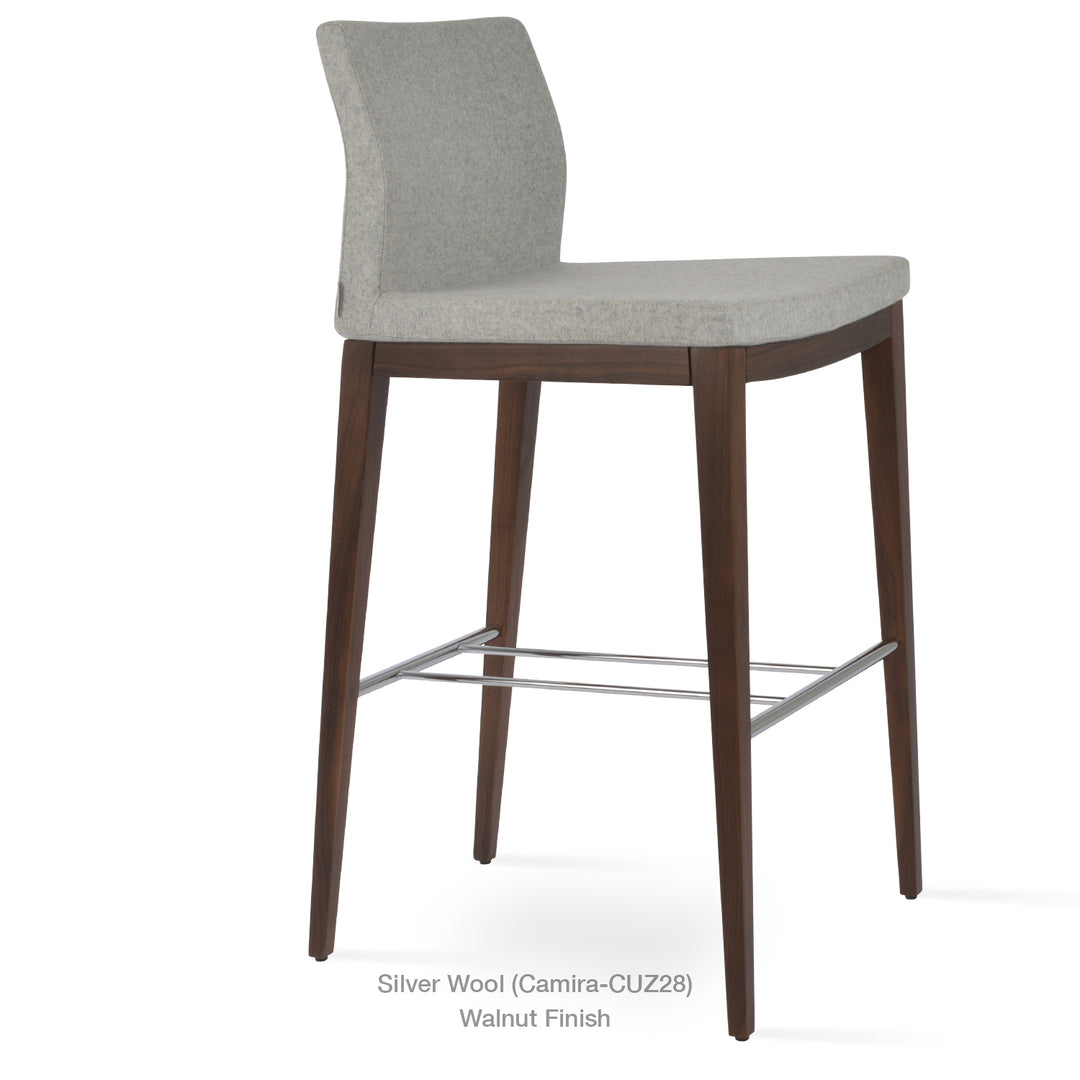 Pasha Wood Stool Soho Concept