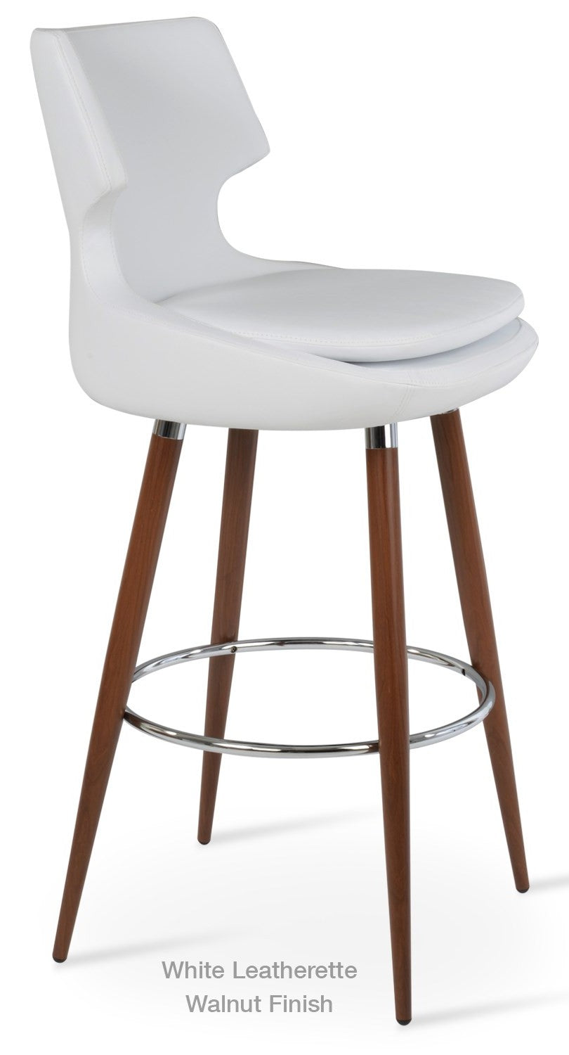 Patara Ana Stool — rear three-quarter view | Soho Concept