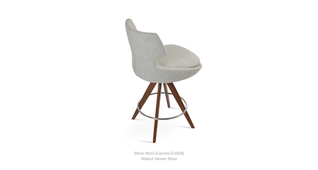 Patara Pyramid MW Swivel Stool by Soho Concept - view 3