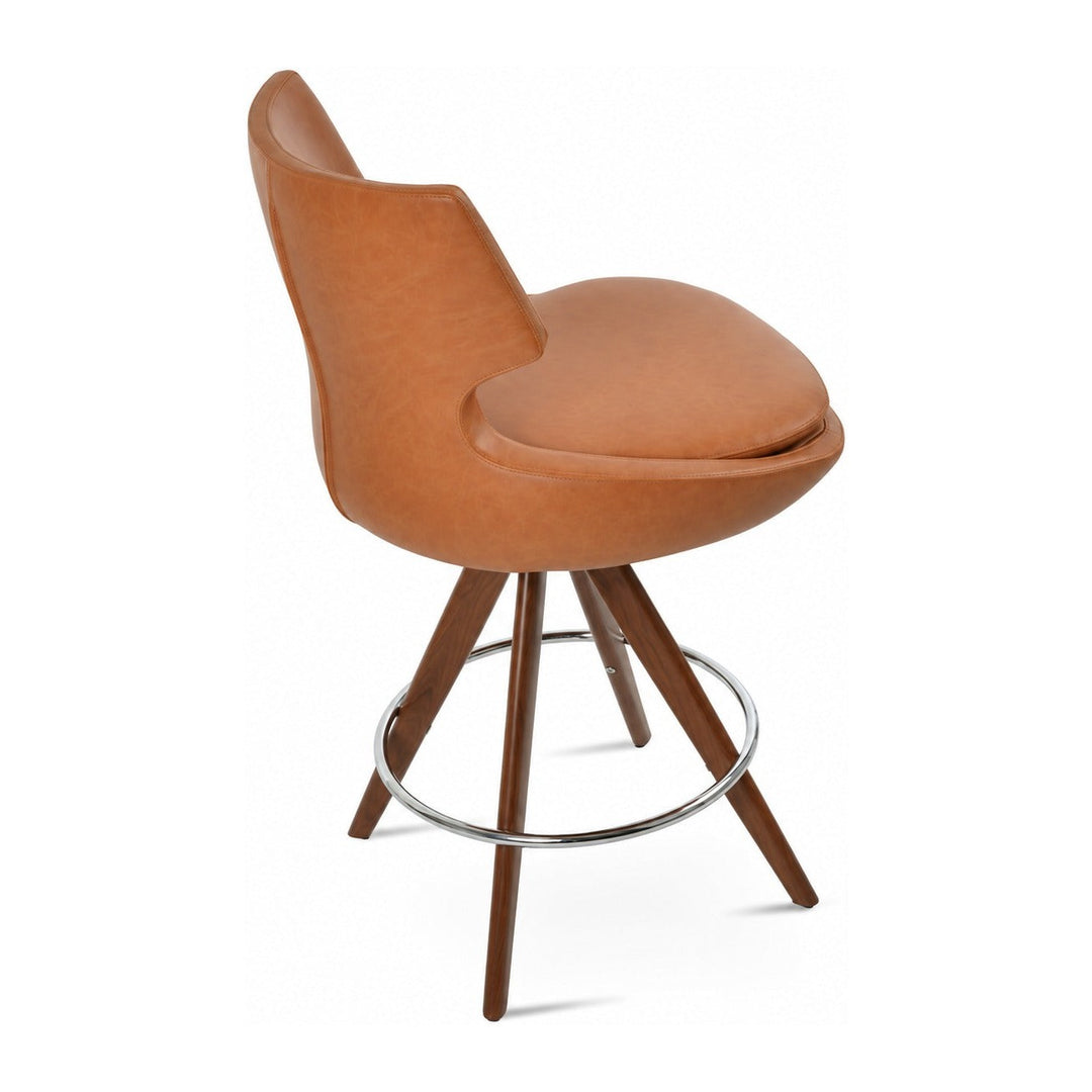 Patara Pyramid MW Swivel Stool