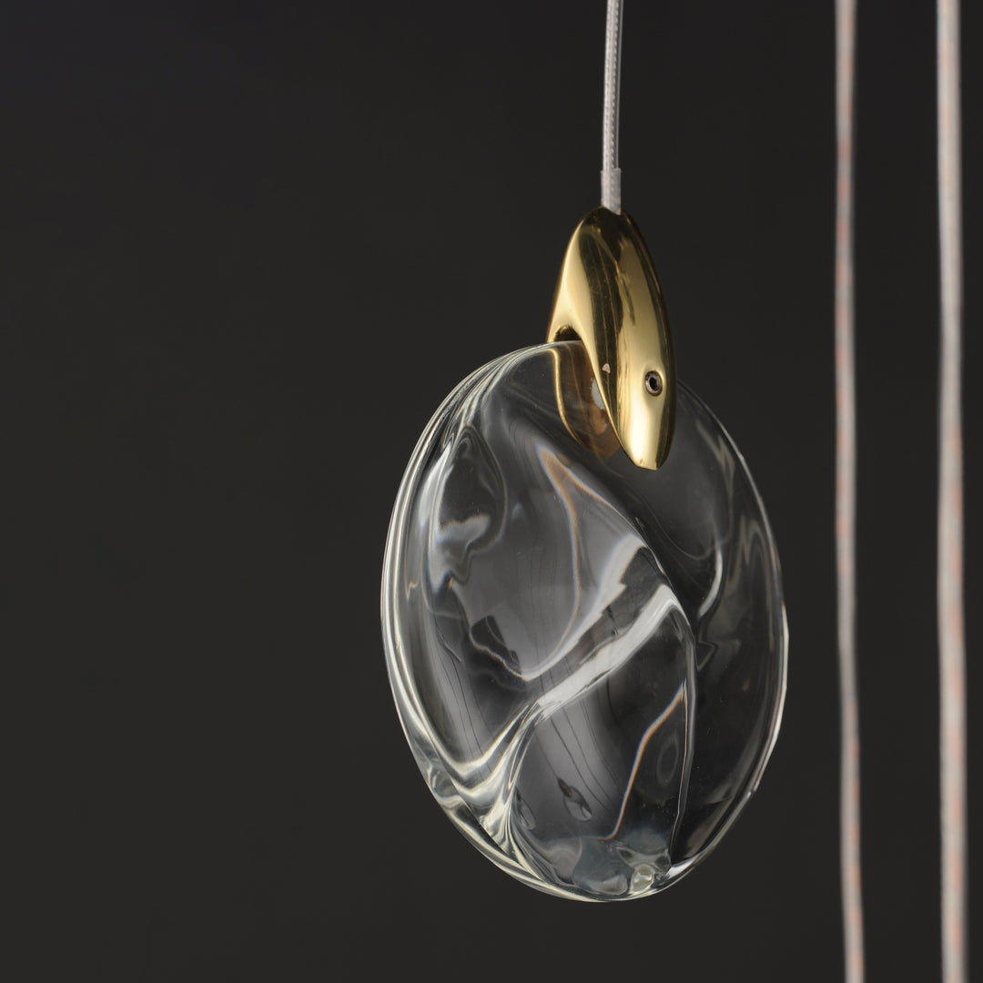 Pebble 30-Light LED Pendant by ET2 Lighting, styled view 4