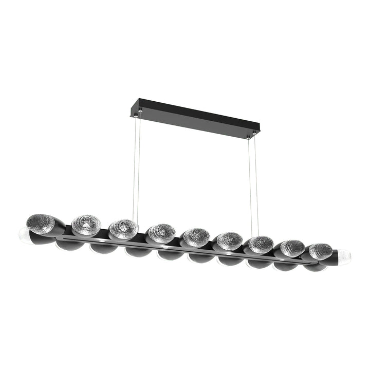 Pebble Linear Chandelier by Hammerton Studio, Large