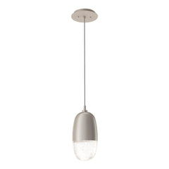 Pebble Pendant by Hammerton Studio in Beige Silver