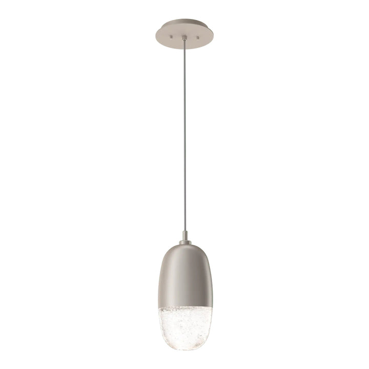 Pebble Pendant by Hammerton Studio in Beige Silver