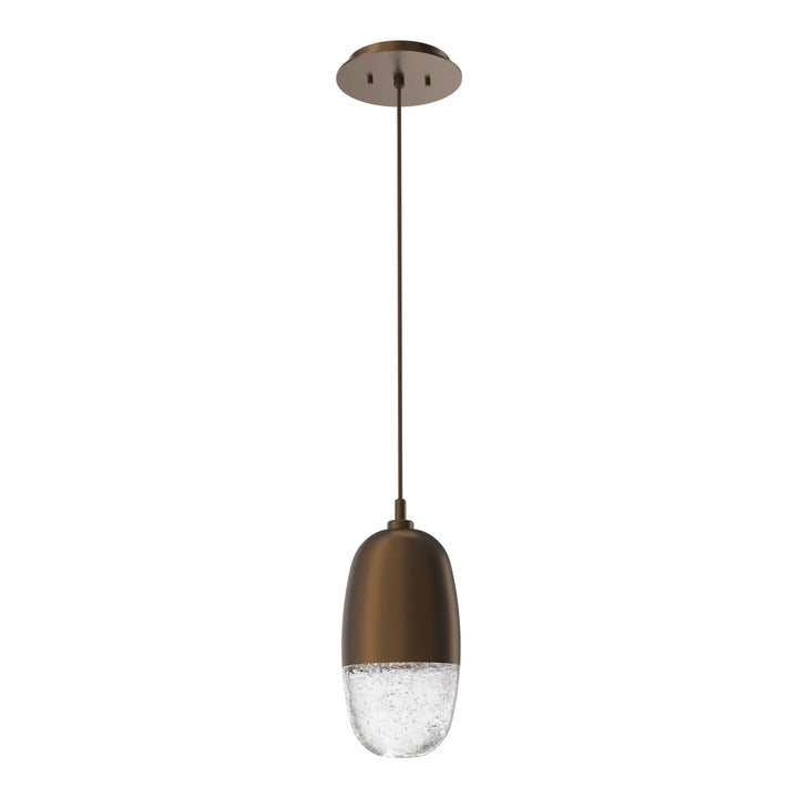 Pebble Pendant by Hammerton Studio in Flat Bronze