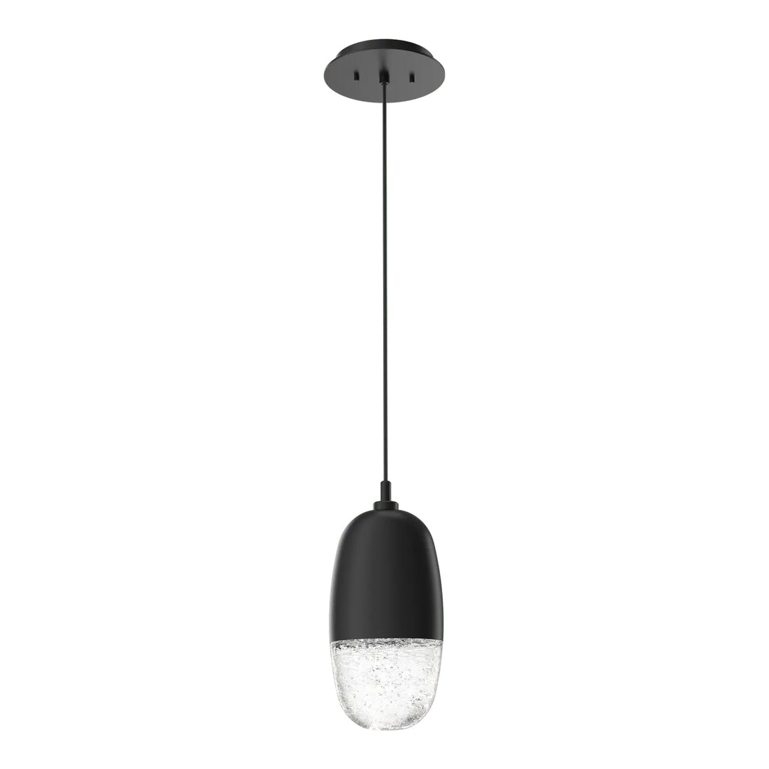 Pebble Pendant by Hammerton Studio in Matte Black