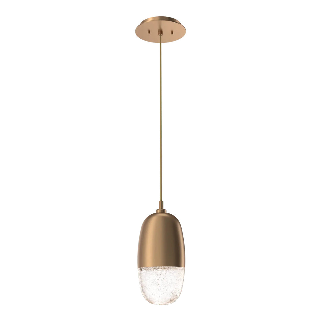 Pebble Pendant by Hammerton Studio in Novel Brass