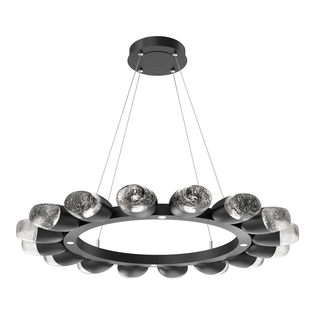 Pebble Ring Chandelier by Hammerton Studio, Medium
