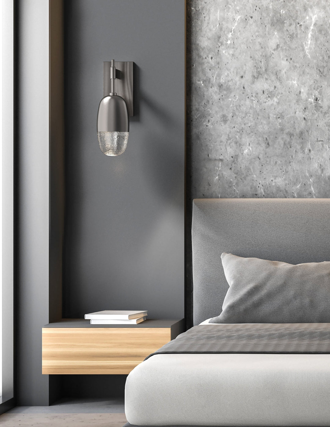 Pebble Sconce by Hammerton Studio in a styled interior