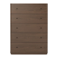 Penny Five Drawer Chest by Modus in Chocolate Mousse — on a white background
