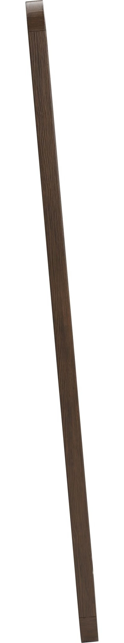 Penny Floor Mirror in Chocolate Mousse — side view