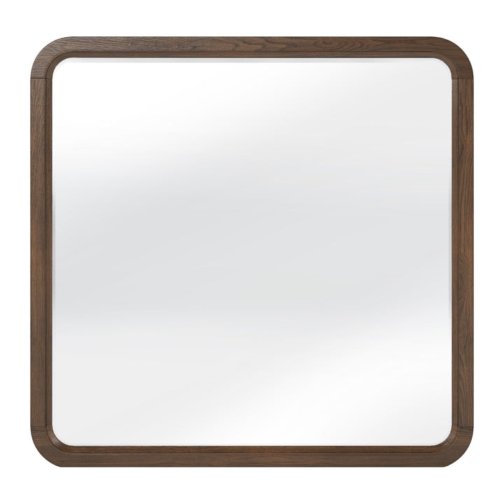 Penny Wall or Dresser Mirror by Modus in Chocolate Mousse — on a white background