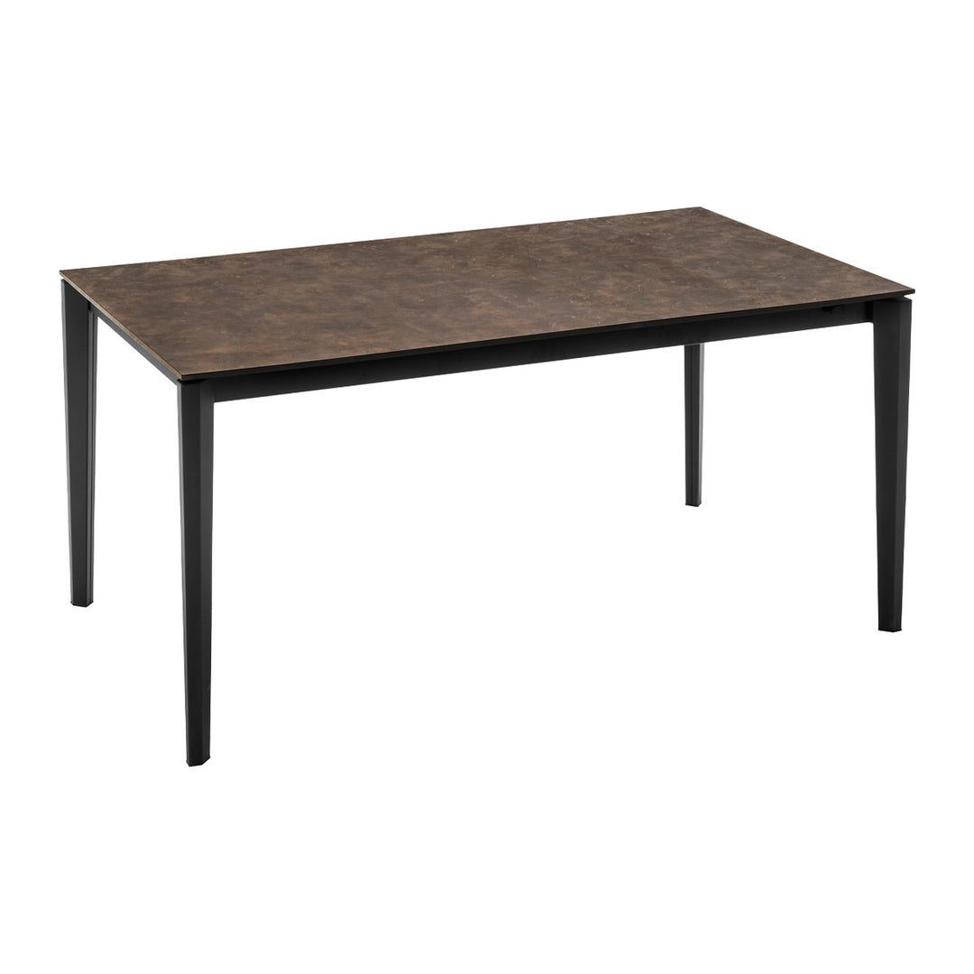 Pentagon Extendable Dining Table by Connubia, white background