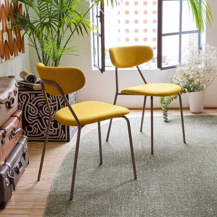 Pentagon Extendable Dining Table by Connubia in a styled interior