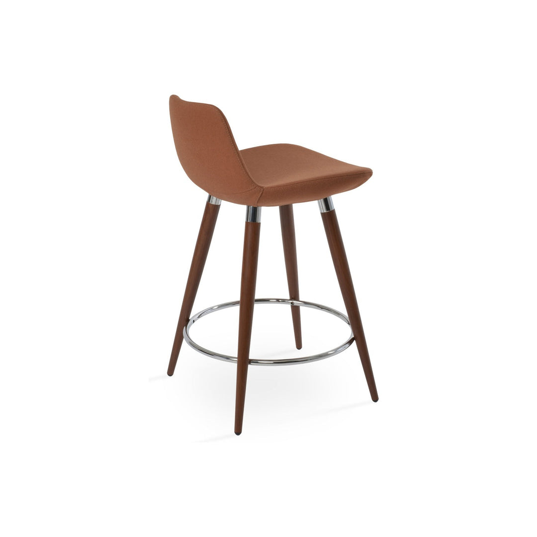Pera Ana Stool — white product view | Soho Concept