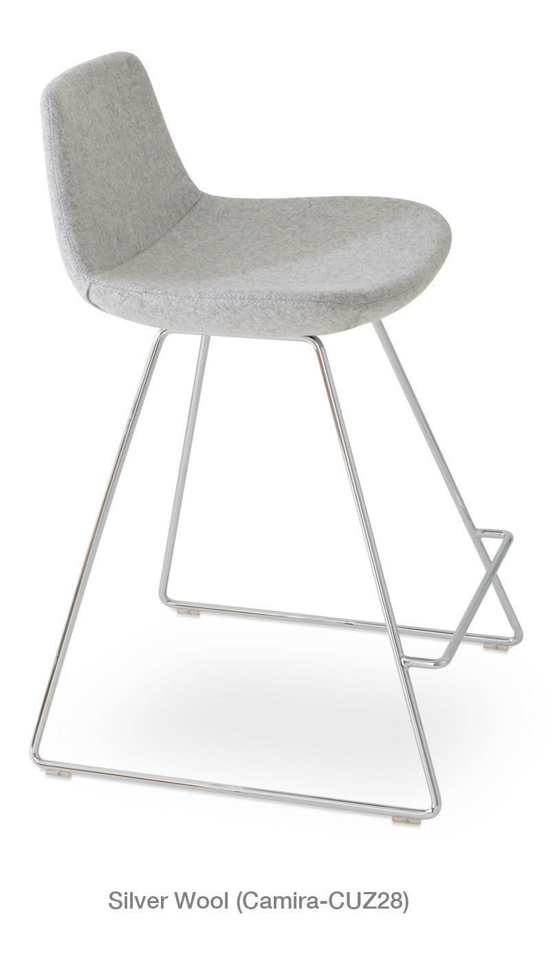 Pera Wire Stool — rear three-quarter view | Soho Concept