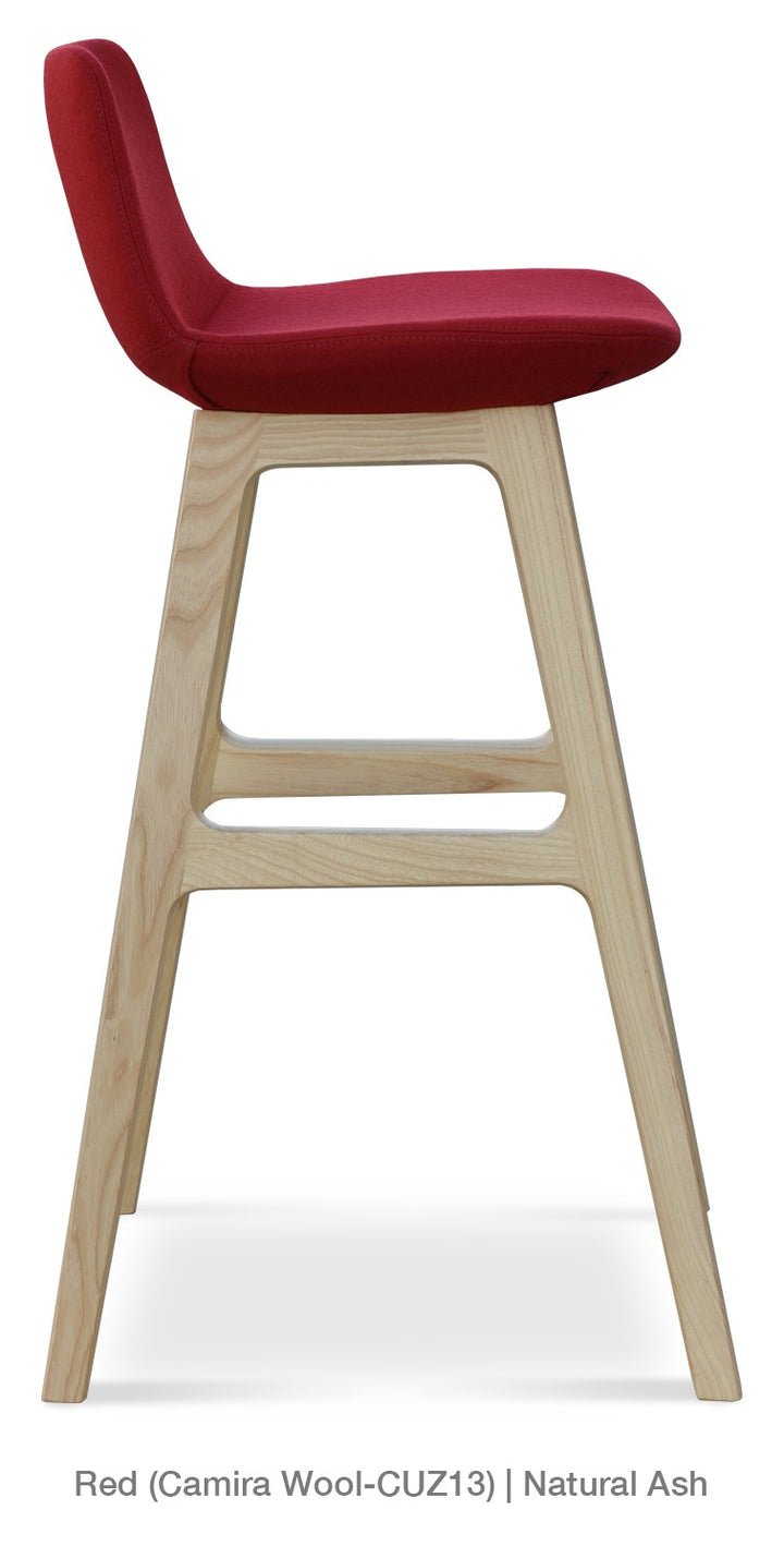 Pera Wood Stool — alternate angle | Soho Concept