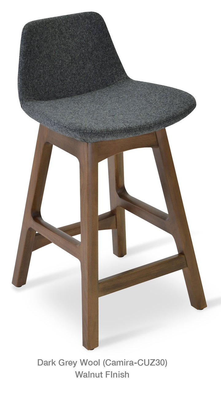 Pera Wood Stool — pair view | Soho Concept