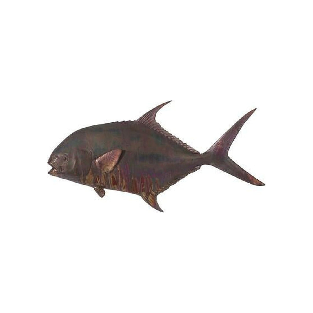 Permit Fish Wall Sculpture, Resin Phillips Collection