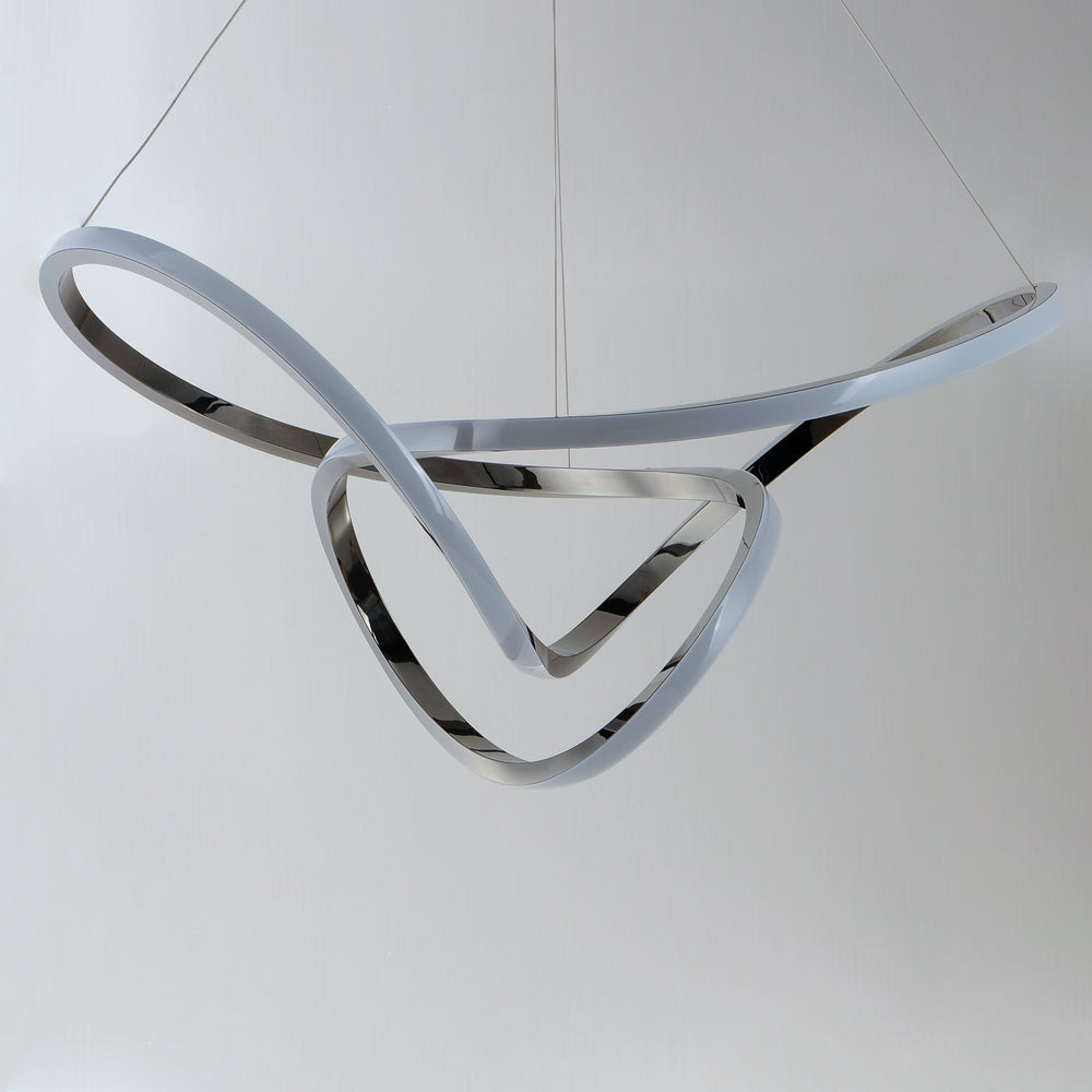 Perpetual 32" LED Pendant by ET2 Lighting, styled view 1