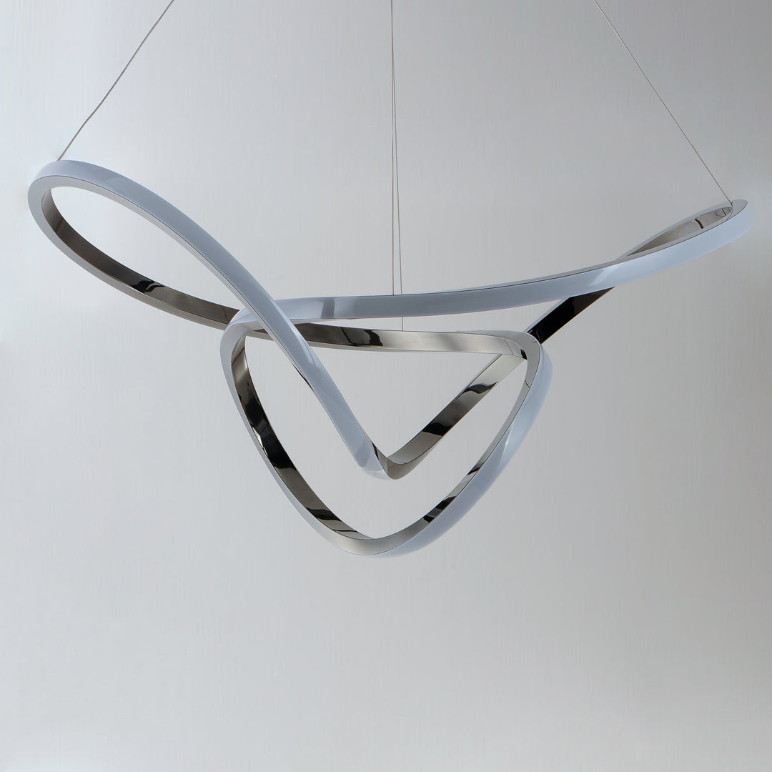 Perpetual 32" LED Pendant by ET2 Lighting, styled view 1