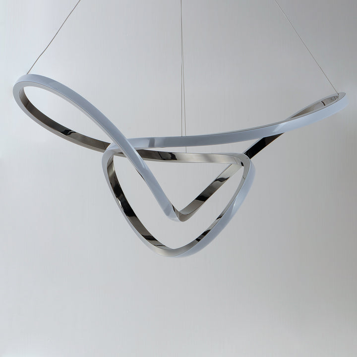 Perpetual 32" LED Pendant by ET2 Lighting, styled view 1