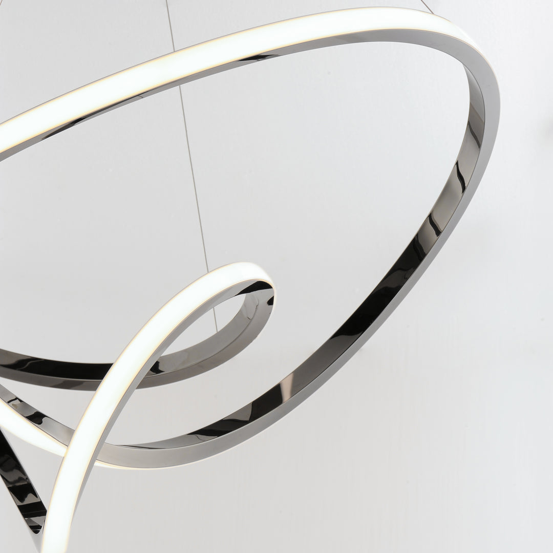 Perpetual 32" LED Pendant by ET2 Lighting, styled view 4