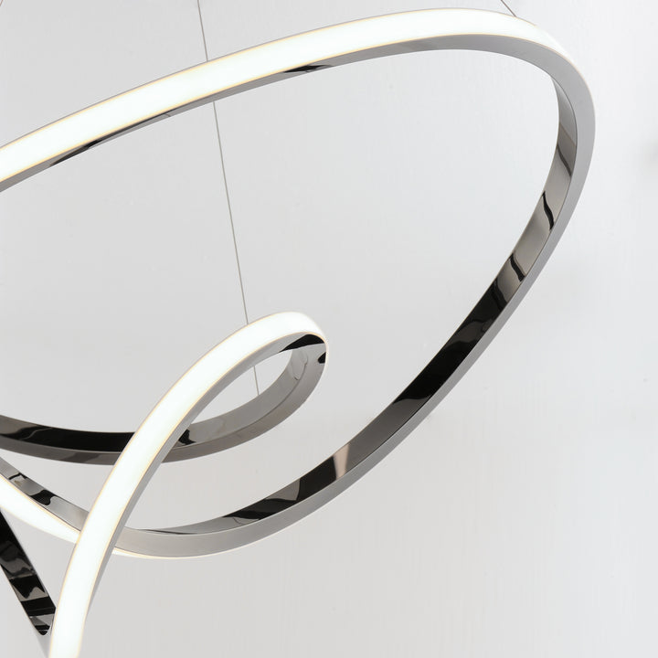 Perpetual 32" LED Pendant by ET2 Lighting, styled view 4