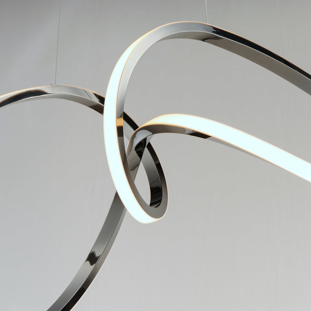 Perpetual LED Pendant by ET2 Lighting, styled view 6