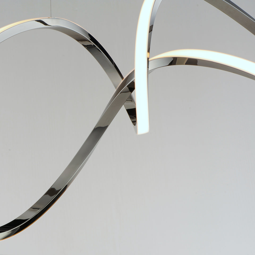 Perpetual LED Pendant by ET2 Lighting, styled view 7