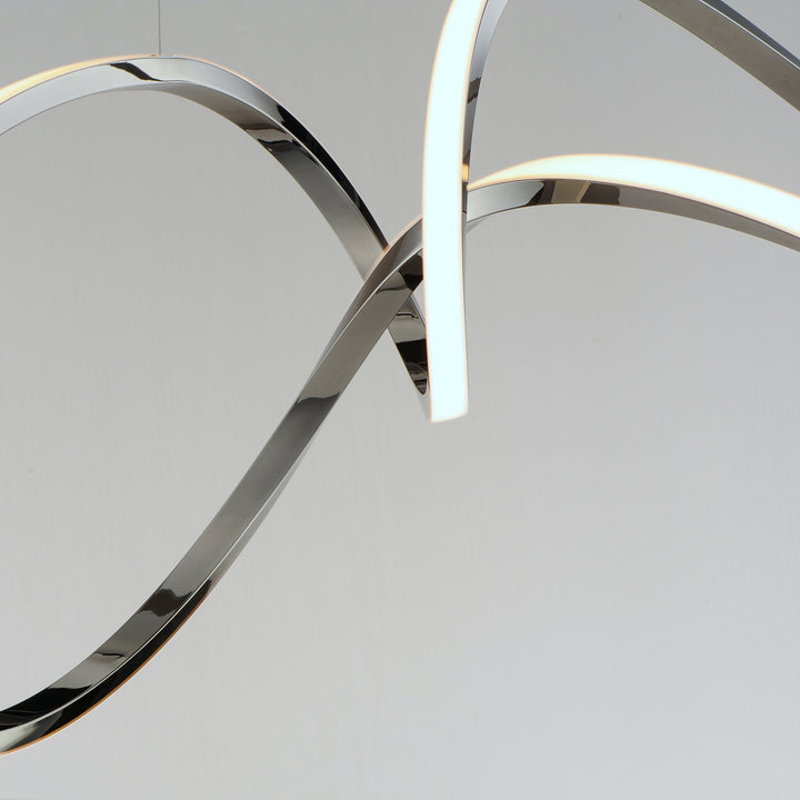 Perpetual LED Pendant by ET2 Lighting, styled view 7