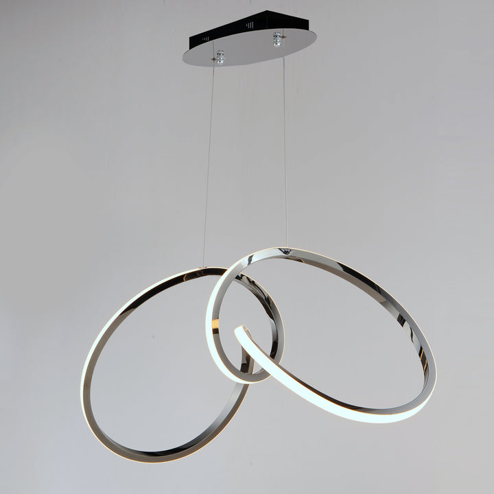 Perpetual LED Pendant by ET2 Lighting, styled view 8