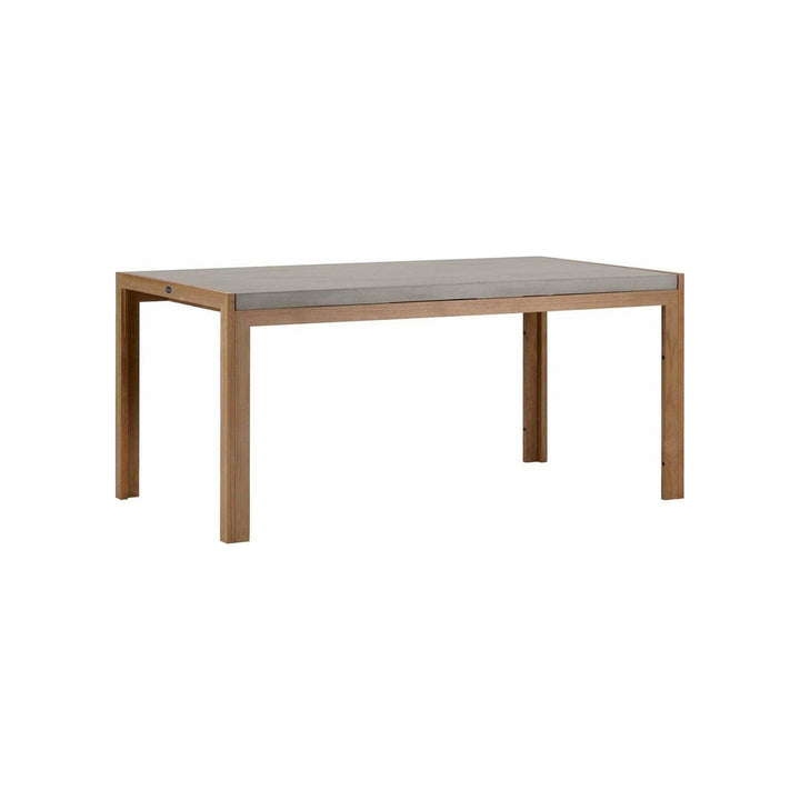 Perpetual Teak Soho Dining Table Slate Grey Seasonal Living