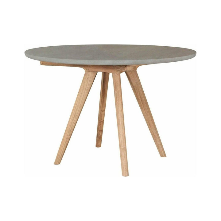 Perpetual Teak Viola Dining Table Slate Grey Seasonal Living