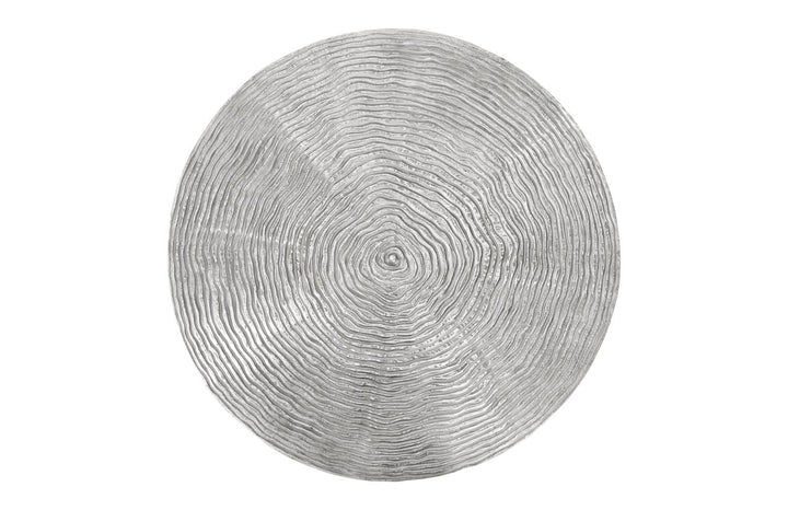 Ripple Coffee Table, Black/Silver, Aluminum by Phillips Collection — view 2