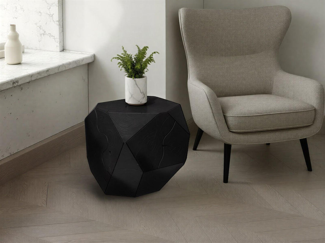 Prism Coffee Table, Black Finish by Phillips Collection — room setting
