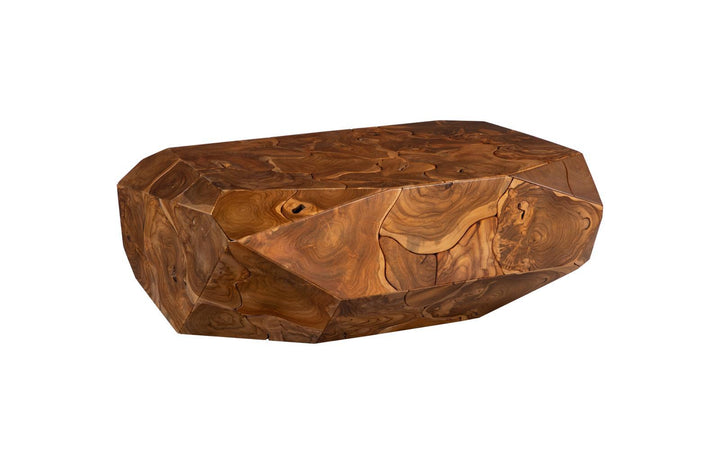 Prism Coffee Table, Natural by Phillips Collection — view 1