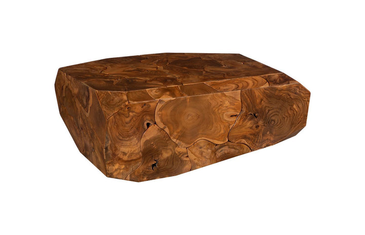 Prism Coffee Table, Natural by Phillips Collection — view 3